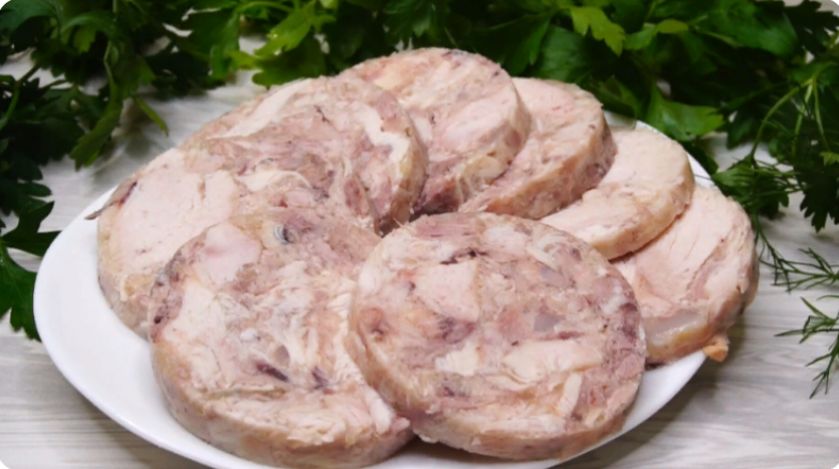 Домашний куриный зельц: просто, недорого и вкусно