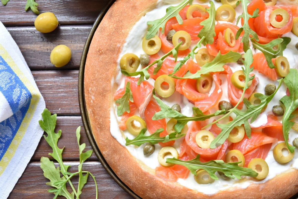 Как приготовить белую пиццу с семгой: секреты идеального теста