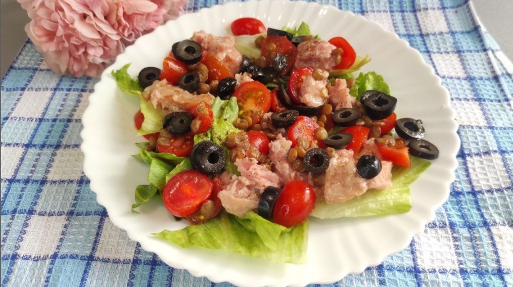 Чечевичный салат: вкусный путь к сбросу лишнего веса