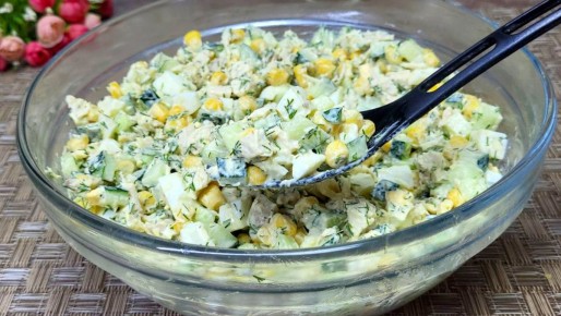 Уютный салат из огурцов за пять минут: идеальная закуска для любого случая