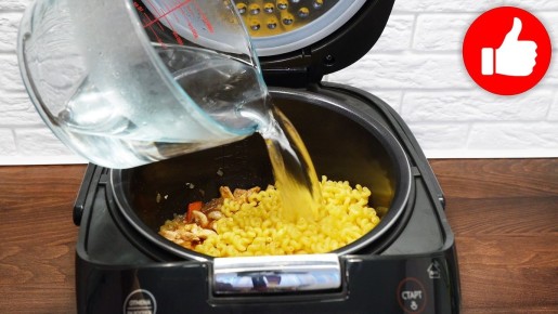 Непревзойденный вкус: макароны с курицей и грибами в мультиварке