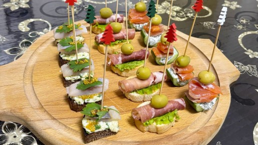 Необычные канапе, которые впечатлят каждого гостя