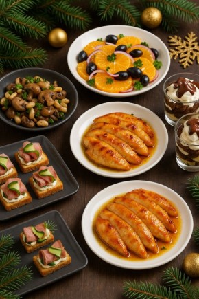 Эффектное меню на Новый год 2026 за 30 минут: быстро и стильно