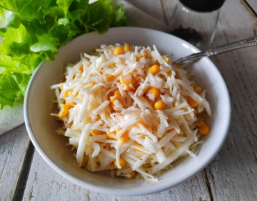 Вкус детства: капустный салат за пять минут