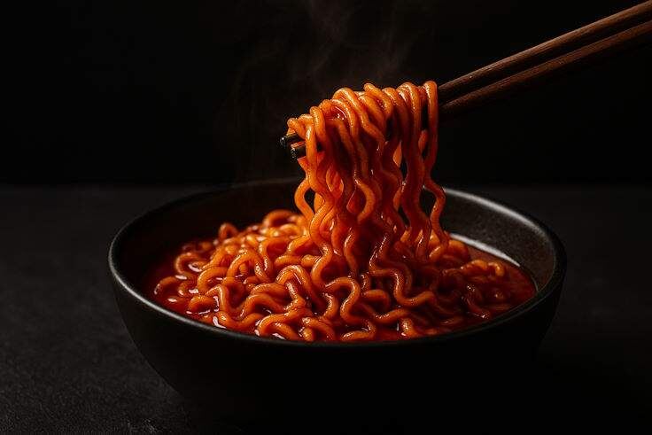 Лапша Buldak: гастрономический успех, покоривший мир