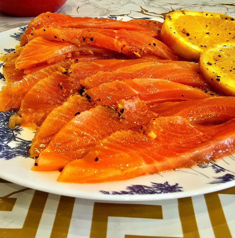 Как приготовить гравлакс: малосольная форель с апельсиновыми нотками