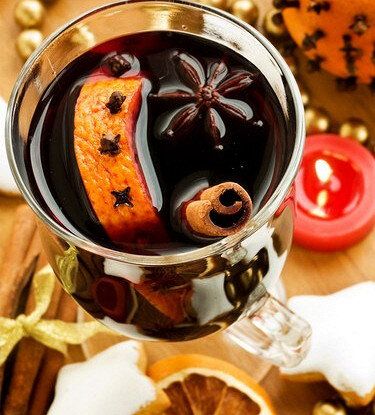 Согревающий глинтвейн с джином для зимних вечеров