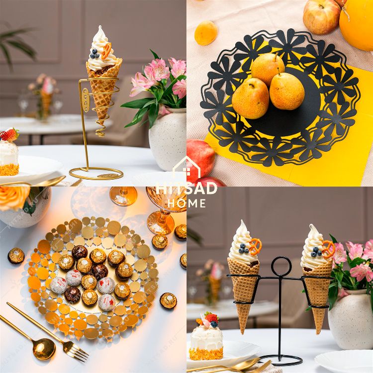 Создайте уют с сервировочными подставками и фруктовницами HiTSAD Home