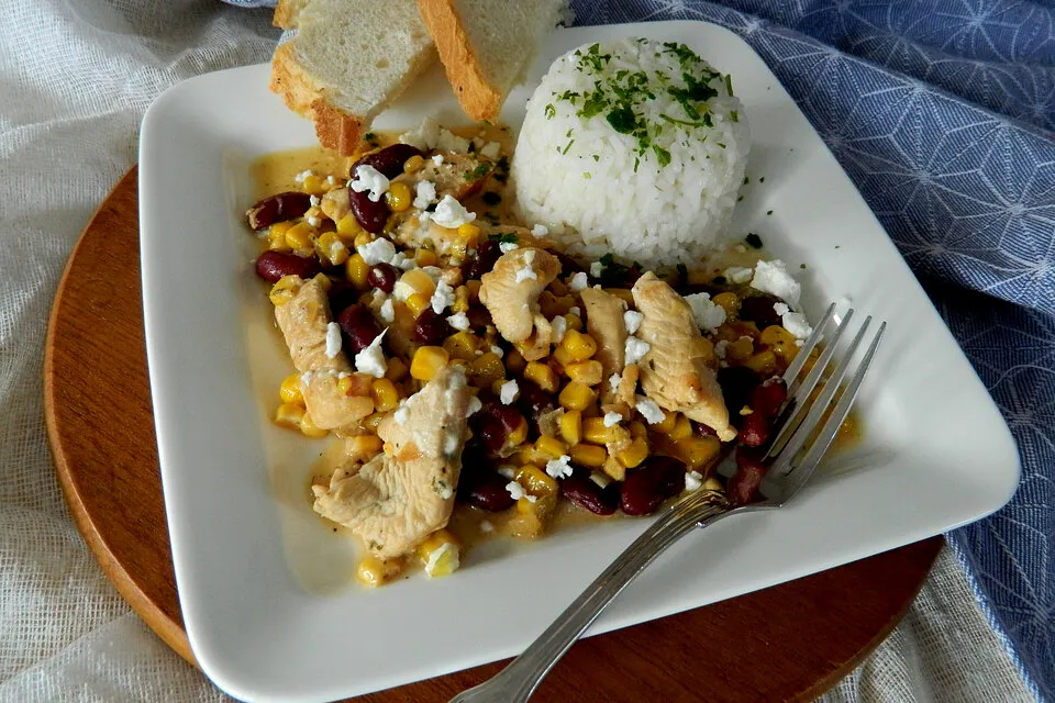 Куриные полоски с мексиканским акцентом