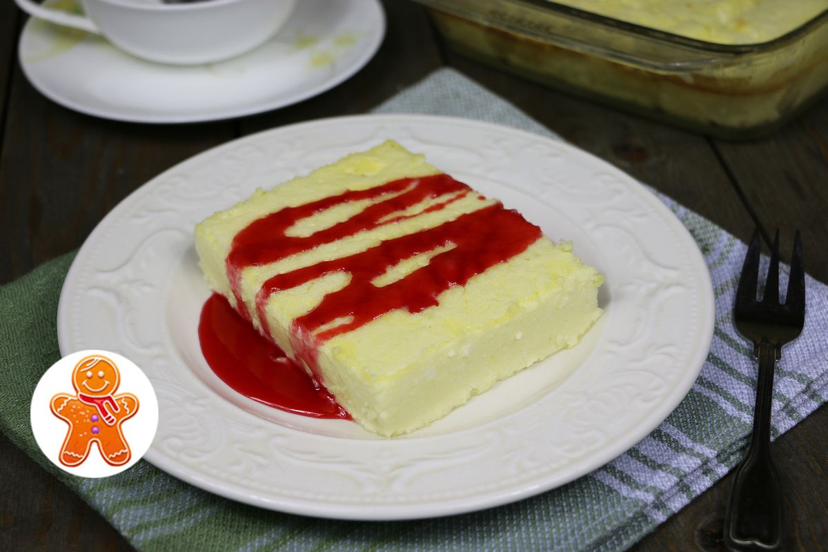 Время чудес: Творожная запеканка на сгущенке без муки