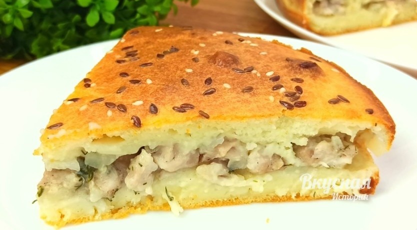 Вкусный пирог за 5 минут: быстрый и сытный рецепт