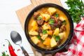 Восхитительная тыква с мясом и картофелем: рецепт для мультиварки