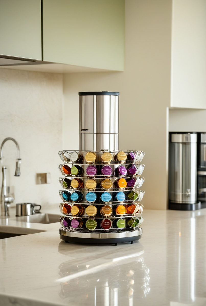 Как выбрать стильный органайзер для кофейных капсул