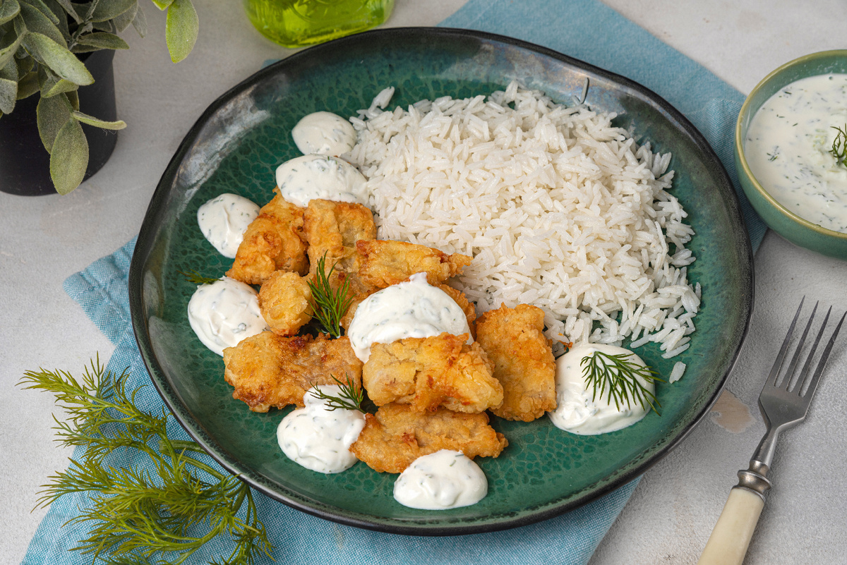 Восхитительное филе белой рыбы в сырном кляре