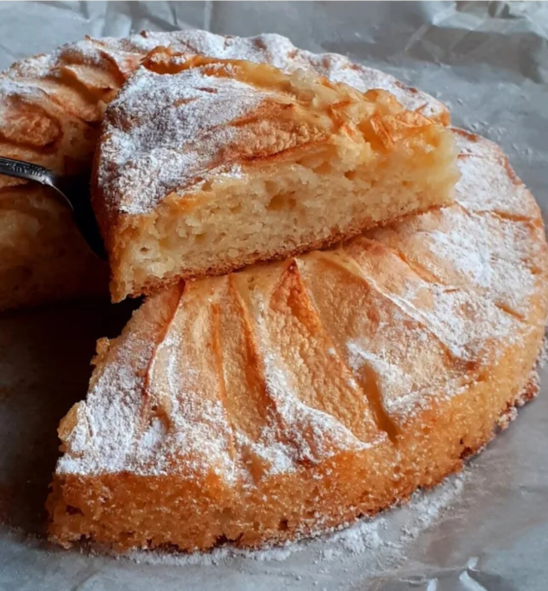 Постная Шарлотка: Восхитительное Угощение