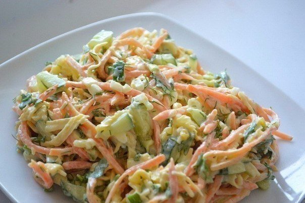 Салат "Обжорка" – Кулинарный Шедевр