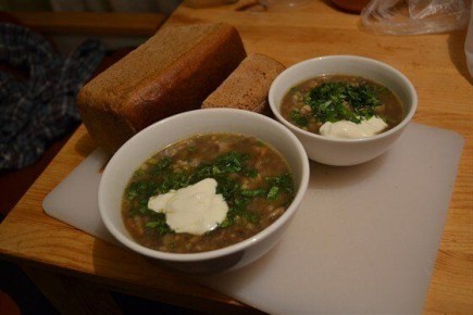 Восхитительный грибной суп с перловкой: пошаговый рецепт