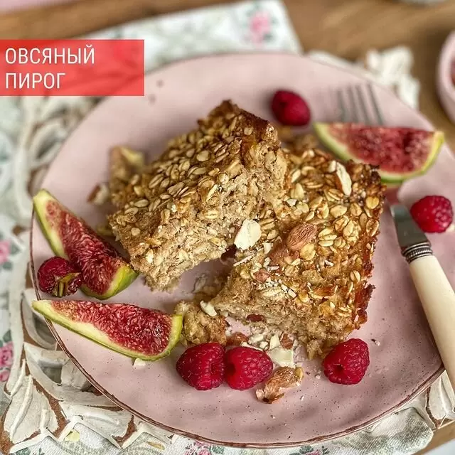 Овсянный пирог