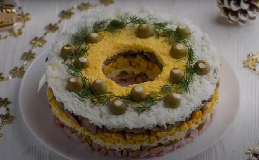 Идеальный новогодний салат «Очарование», который удивит всех