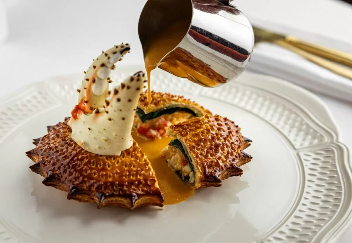 Питивье с крабом: Кулинарный шедевр из столицы