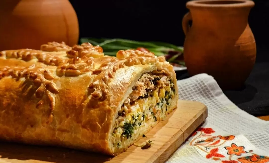 Кулинарный мастер-класс: Как приготовить настоящую русскую кулебяку