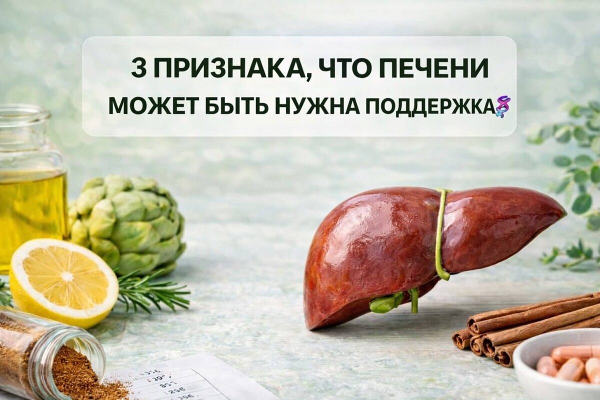 Как понять, что печени нужна помощь: три красных флага