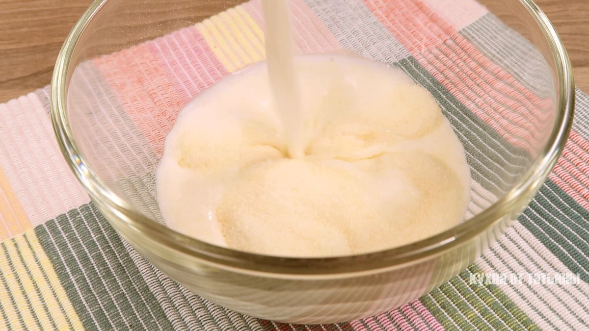Создайте легкий и воздушный молочный десерт без выпечки
