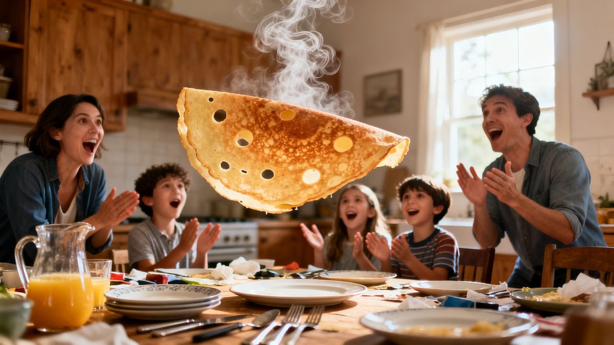 Голландские блины для Масленицы: удивите семью паннэнкукенами