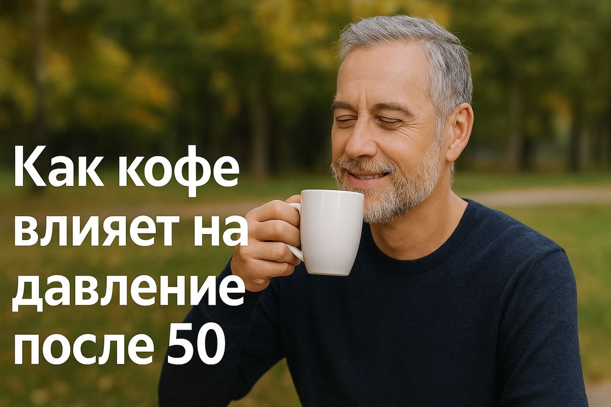Как кофе влияет на давление у людей после 50: факты и мифы